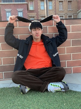 JUNYAさん（メンズ・169cm）の冬コーディネート