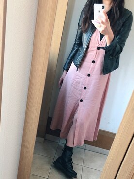 「VICKY（ビッキー）のアイテム（ジャケット/アウター）」を使った、miiさん（レディース・169cm）の春コーディネート