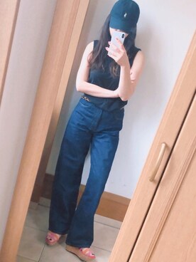 「Sophia collection（ソフィアコレクション）のアイテム」を使った、miiさん（レディース・170cm）の夏コーディネート