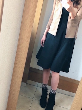 「VICKY（ビッキー）のアイテム（ワンピース/ドレス）」を使った、miiさん（レディース・169cm）の春コーディネート