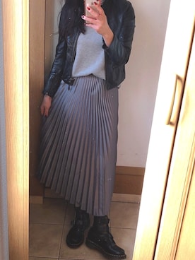 「VICKY（ビッキー）のアイテム（ジャケット/アウター）」を使った、miiさん（レディース・169cm）の秋コーディネート