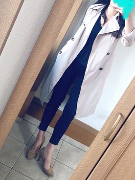 「VICKY（ビッキー）のアイテム（ジャケット/アウター）」を使った、miiさん（レディース・169cm）の春コーディネート