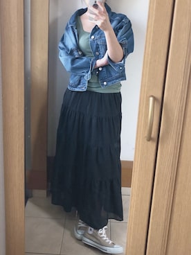 miiさん（レディース・169cm）の春コーディネート