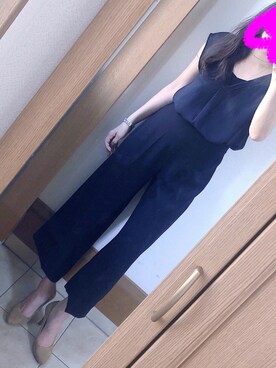 「ワントーンスタイル」｜miiさん（レディース・169cm）の春コーディネート