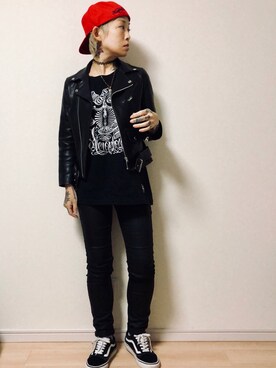 Lauraさん（レディース・155cm）の冬コーディネート