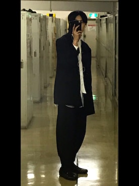 「平成最後のWEARISTAセンバツ」｜「アイテム（ローファー）」を使った、k@zuさん（メンズ・178cm）の春コーディネート