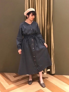 「ELENCARE DUE（エレンカーレデュエ）のアイテム」を使った、koyaichanさん（レディース・153cm）の秋コーディネート