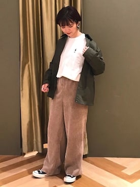 koyaichanさん（レディース・153cm）の秋コーディネート