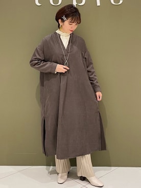 ワンピースを使った スキッパーシャツワンピ の人気ファッションコーディネート Wear