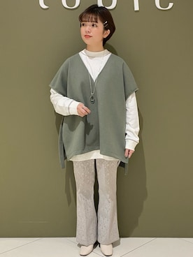 koyaichanさん（レディース・153cm）の冬コーディネート