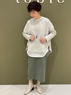 koyaichanさん（レディース・153cm）の冬コーディネート