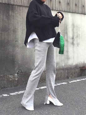 「Darkvictory（ダークビクトリー）のアイテム（トップス）」を使った、hoshi_romiさん（レディース・165cm）の春コーディネート