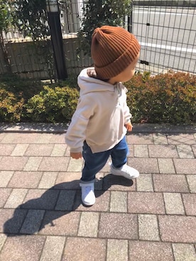 YouLeeさん（キッズ・80cm）の春コーディネート