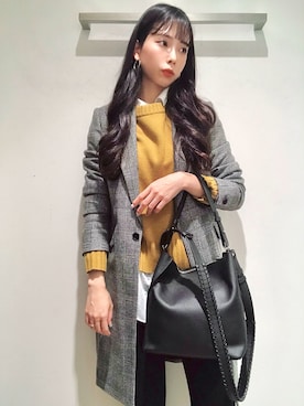 Hannaさん（レディース・166cm）の冬コーディネート