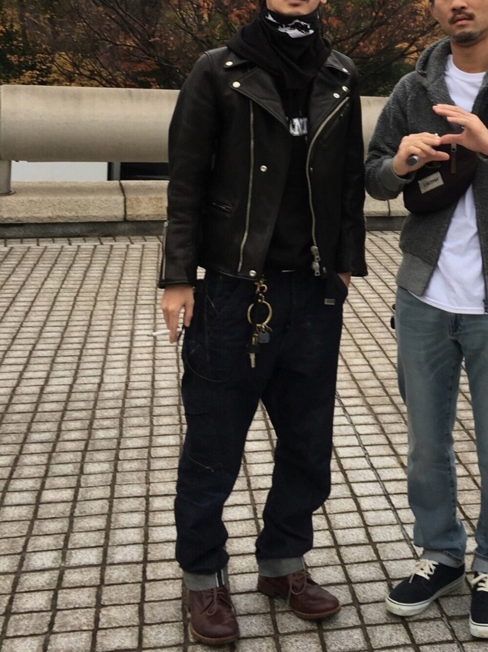 「オトナカジュアル」｜「Johnbullのアイテム（ブーツ、ブラウン系）」を使った、ぶらふくんさん（メンズ・175cm）の冬コーディネートの1枚目の写真