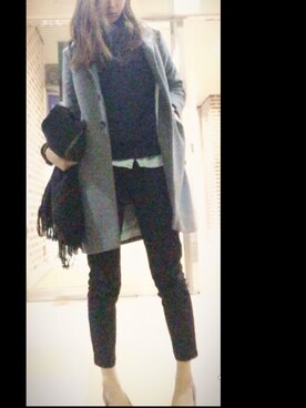 mai*maiさん(レディース・166cm)の冬コーディネート
