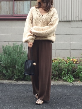 mai＊maiさん（レディース・166cm）の冬コーディネート