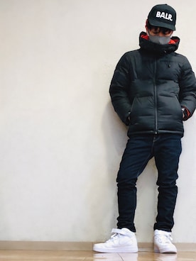 「URBAN RESEARCH（アーバンリサーチ）のアイテム（ダウンジャケット/コート）」を使った、ciel_wearさん（メンズ・168cm）の冬コーディネート