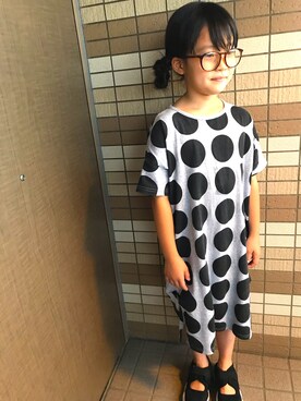 「ユニカ」｜zuuumiiicaaa🧡さん（キッズ・130cm）の夏コーディネート