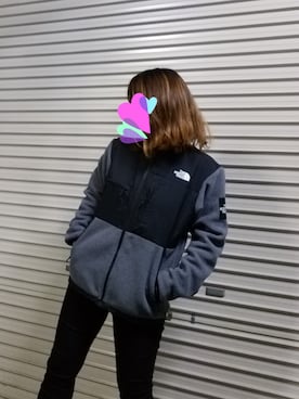 「thenorthface」｜「アイテム（その他アウター）」を使った、yukaさん（レディース・155cm）の秋コーディネート