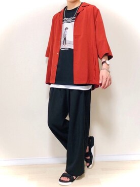 KOMEI   さん（メンズ・171cm）の夏コーディネート