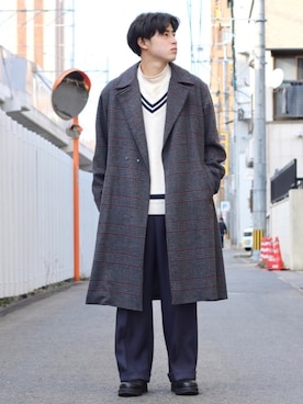 KOMEI   さん（メンズ・171cm）の冬コーディネート