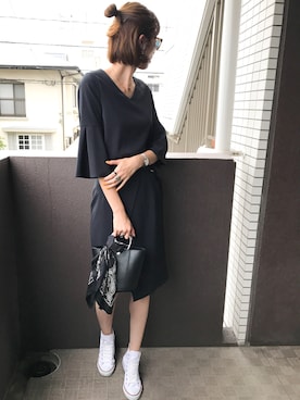 maichinさん（レディース・178cm）の春コーディネート