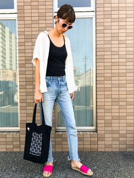 maichinさん（レディース・178cm）の夏コーディネート