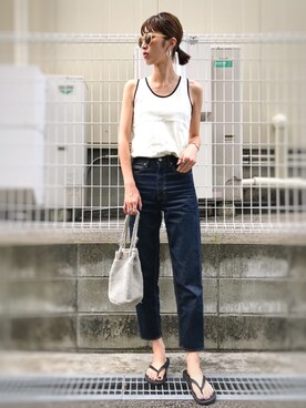 「ROXD（ロッド）のアイテム（アクセサリー）」を使った、maichinさん（レディース・178cm）の夏コーディネート