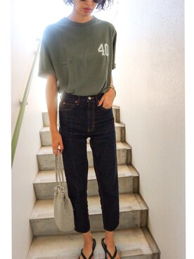 「ROXD（ロッド）のアイテム（アクセサリー）」を使った、maichinさん（レディース・178cm）の夏コーディネート