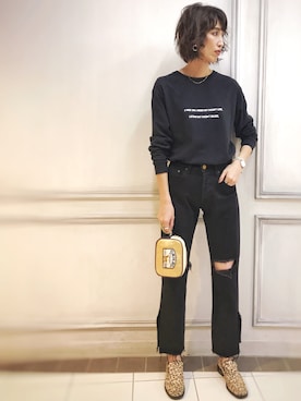 「Rodeo Crowns（ロデオクラウンズ）のアイテム」を使った、maichinさん（レディース・178cm）の秋コーディネート