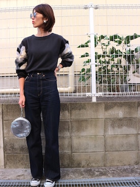 「OWLSPALE（オールズペール）のアイテム」を使った、maichinさん（レディース・178cm）の秋コーディネート