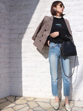 maichinさん（レディース・178cm）の冬コーディネート