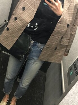 maichinさん（レディース・178cm）の冬コーディネート