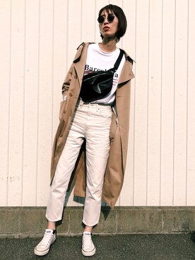 maichinさん（レディース・178cm）の冬コーディネート