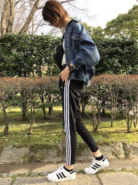 「ROXD（ロッド）のアイテム（アクセサリー）」を使った、maichinさん（レディース・178cm）の春コーディネート
