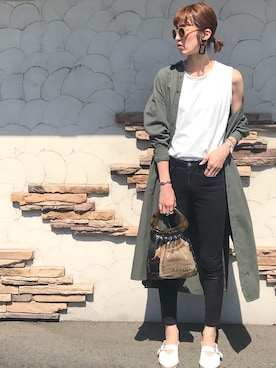 maichinさん（レディース・178cm）の春コーディネート