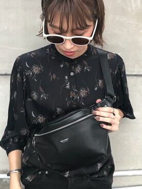「MOUSSY（マウジー）のWAIST&SHOULDER BAG（ショルダーバッグ）」を使った、maichinさん（レディース・178cm）の夏コーディネート