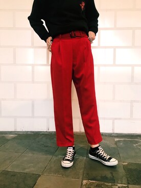 maichinさん（レディース・178cm）の秋コーディネート