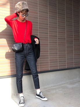 maichinさん(レディース・178cm)の冬コーディネート