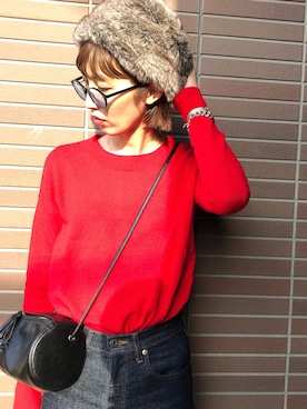 「アイラブCONVERSE」｜maichinさん（レディース・178cm）の冬コーディネート