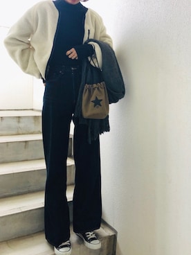 maichinさん（レディース・178cm）の冬コーディネート