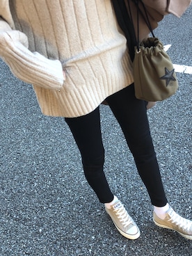 maichinさん（レディース・178cm）の冬コーディネート