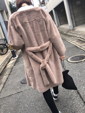 maichinさん（レディース・178cm）の冬コーディネート