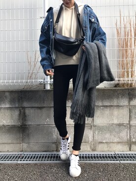 maichinさん（レディース・178cm）の冬コーディネート