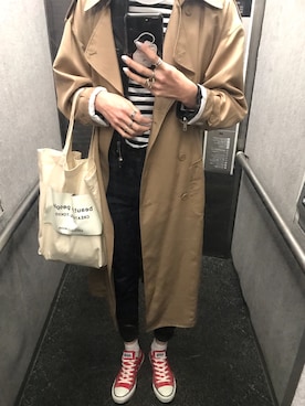 maichinさん（レディース・178cm）の冬コーディネート