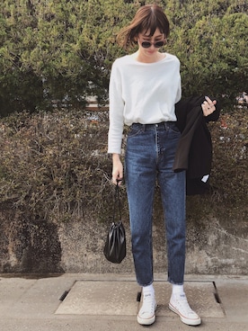 maichinさん（レディース・178cm）の春コーディネート