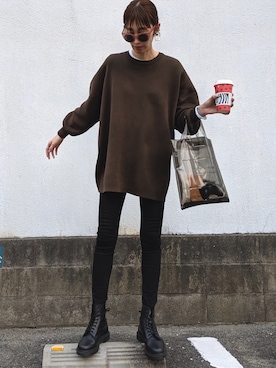 maichinさん（レディース・178cm）の秋コーディネート