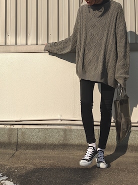 maichinさん(レディース・178cm)の冬コーディネート