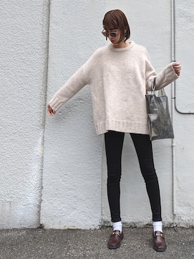 maichinさん（レディース・178cm）の冬コーディネート